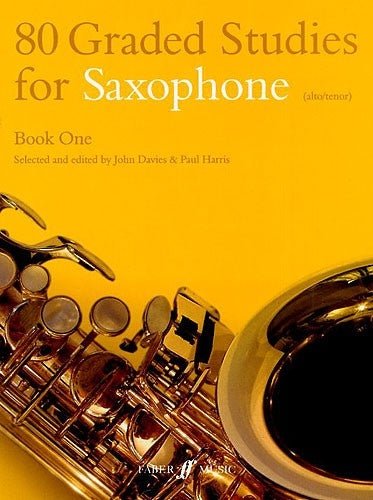 80 Graded Studies for Saxophone Book One (Alto/Tenor) - SAX
