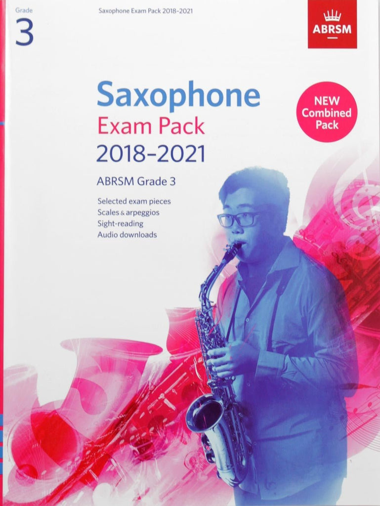 ABRSM Saxophone Exam Pack Grade 3 2018-2021 - SAX