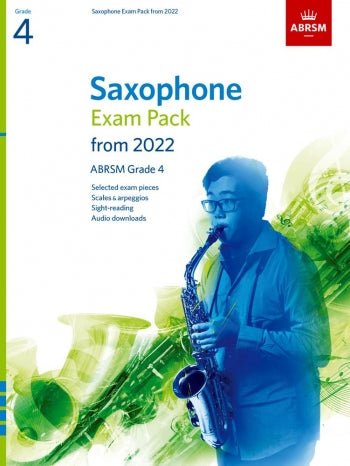 ABRSM Saxophone Exam Pack Grade 4 from 2022 - SAX