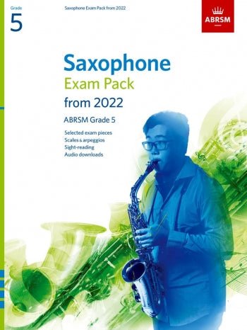 ABRSM Saxophone Exam Pack Grade 5 from 2022 - SAX