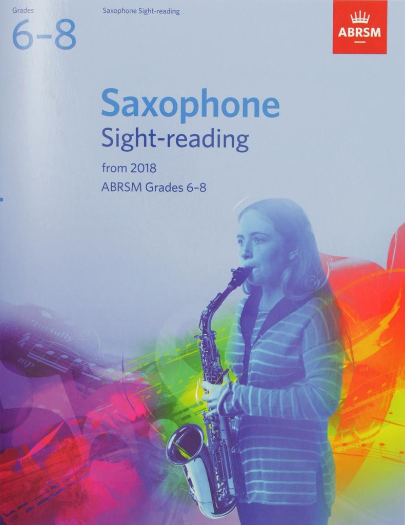 ABRSM Saxophone Sight-Reading Tests Grades 6-8 - SAX