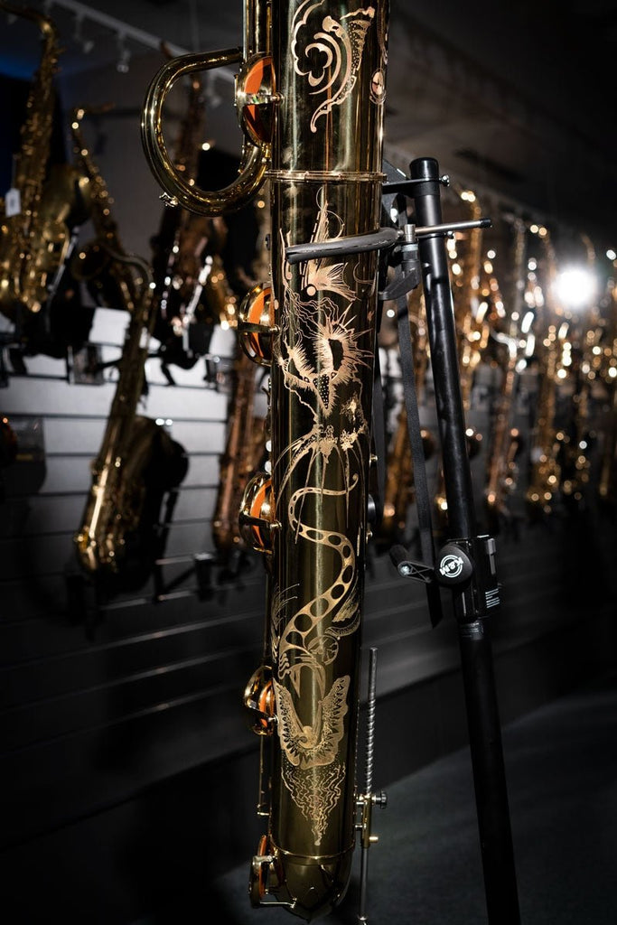 Eppelsheim Eb Contrabass Saxophone - 1 octave below Eb baritione - SAX