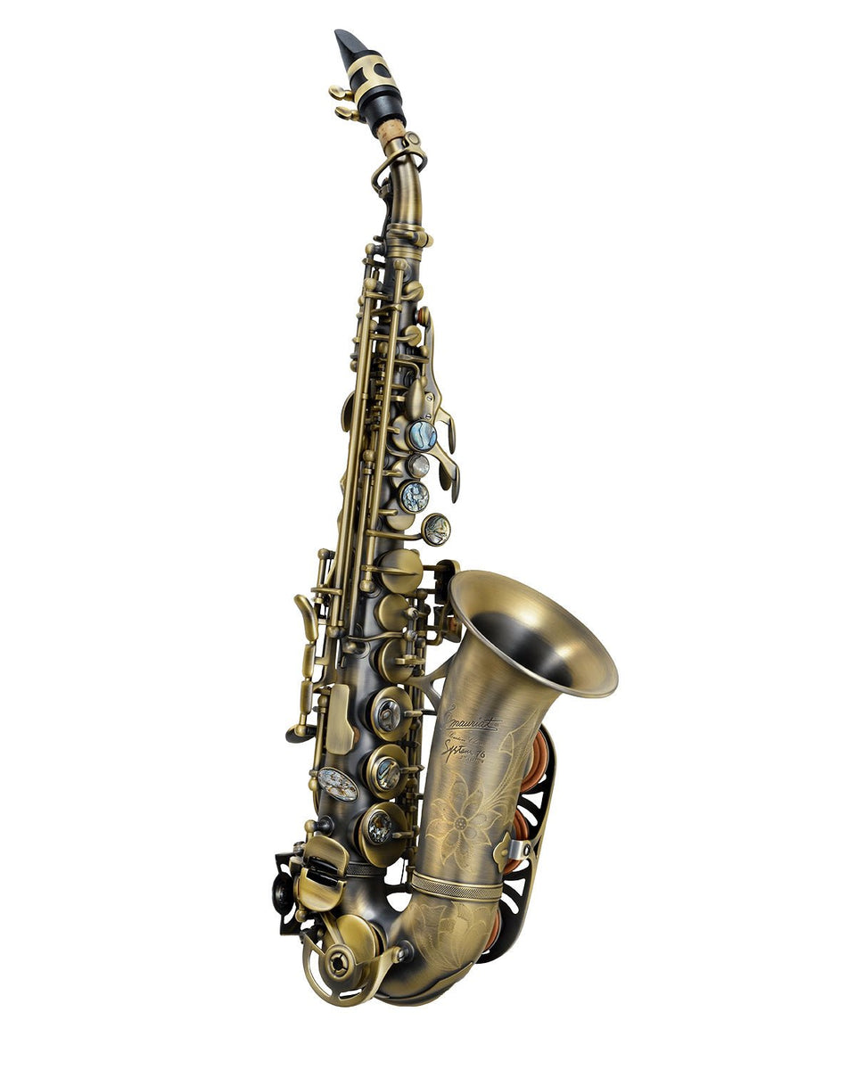 P Mauriat System 76 DK II Curved Soprano Saxophone - Vintage