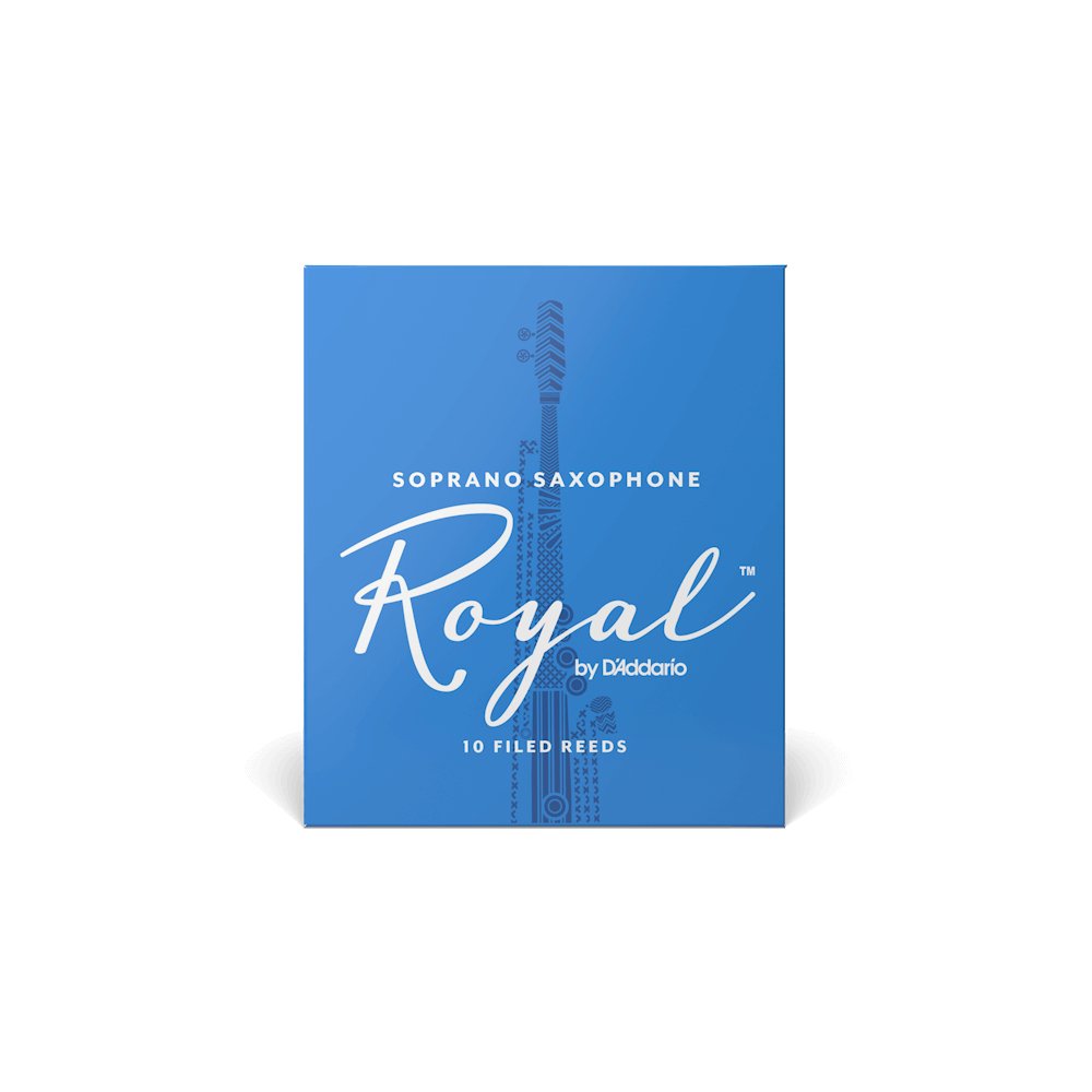 Royal by D'Addario - Soprano Saxophone Reeds - Box of 10 - SAX