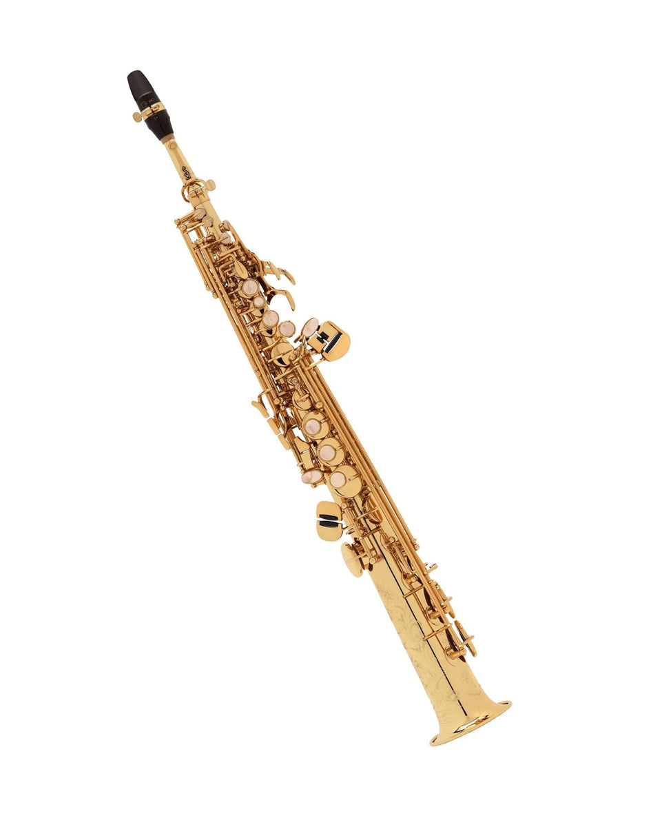 管楽器・吹奏楽器 Alto Saxophone H.SELMER SERIEIII GPT Selmer Paris Series III Soprano Saxophone - Jubilee - Gold