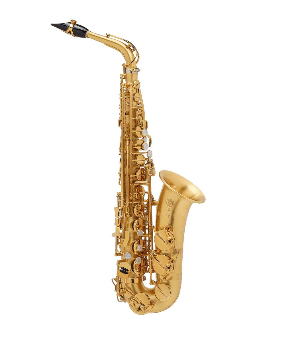 SELMER ALTO Gold Plated リガチャー Selmer Paris Supreme Alto Saxophone - Brushed Gold – SAX