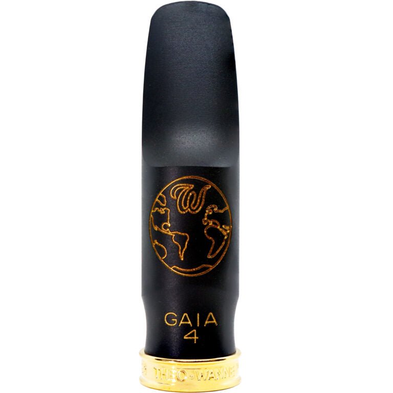 Theo Wanne GAIA 4 Hard Rubber Mouthpiece - Alto Saxophone - SAX