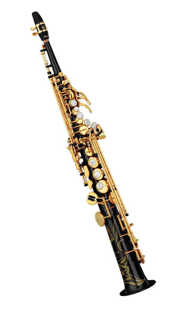 Yamaha Custom YSS-82ZB - Straight Neck Soprano Saxophone - Black Lacquer - SAX