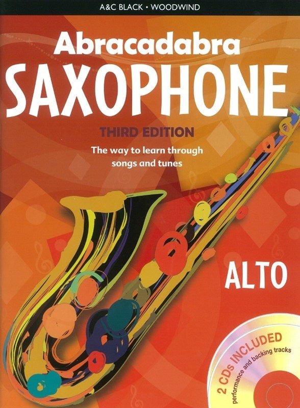Abracadabra ALTO SAXOPHONE - Third Edition - 2 CDs - SAX