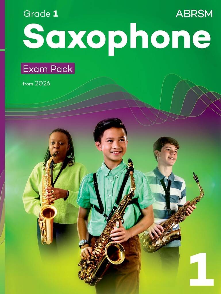 ABRSM Saxophone Exam Pack from 2026 - SAX