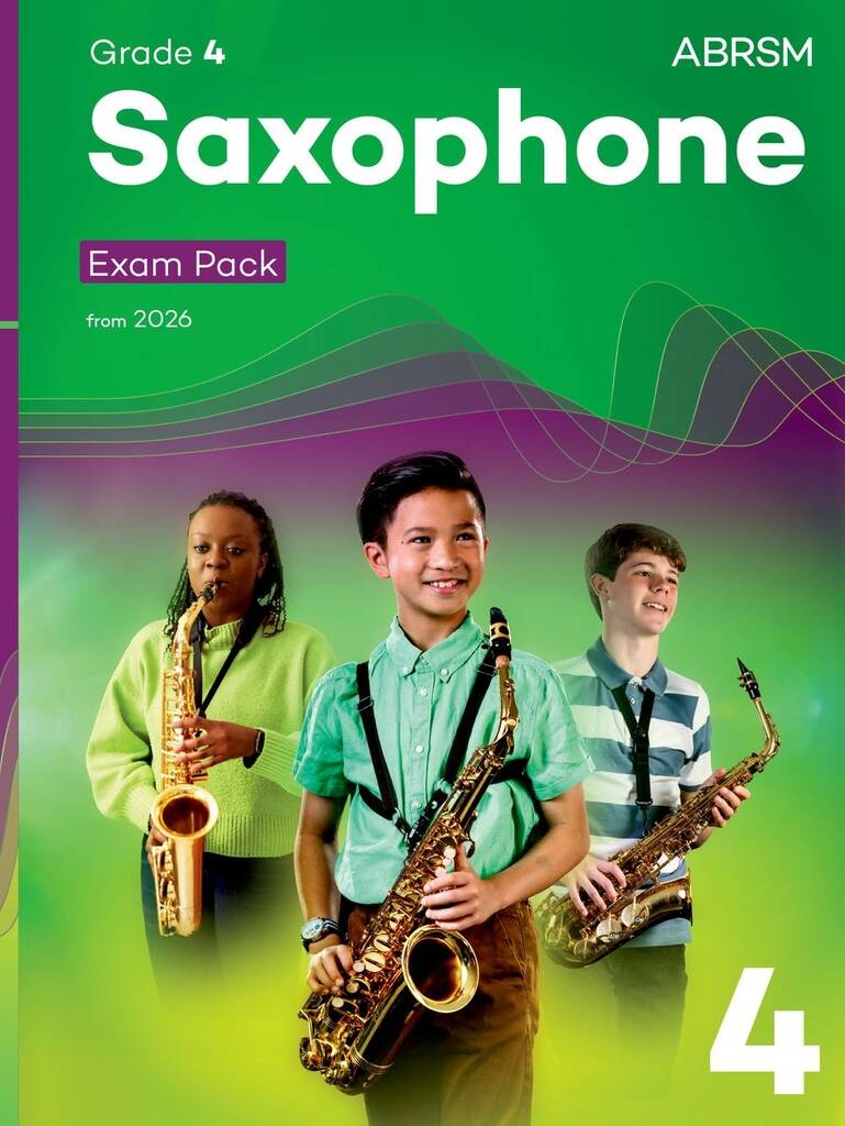ABRSM Saxophone Exam Pack from 2026 - SAX