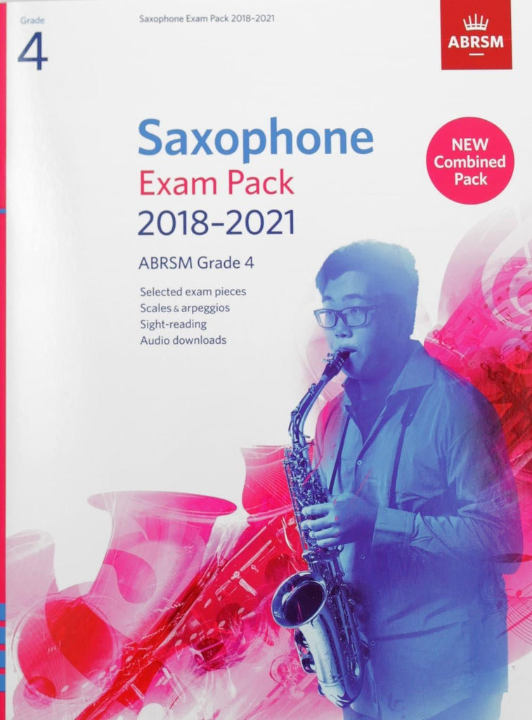 ABRSM Saxophone Exam Pack Grade 4 2018-2021 - SAX