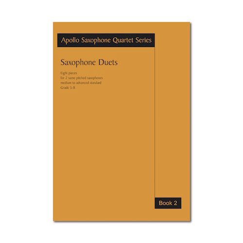 Apollo Saxophone Quartet Series - Saxophone Duets - Book 2 - SAX