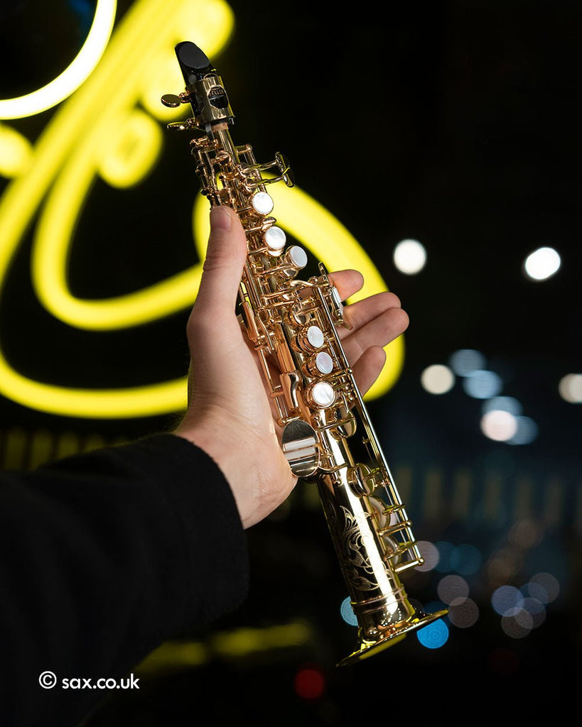 Benedikt Eppelsheim Soprillo Saxophone - Gold Lacquer - SAX