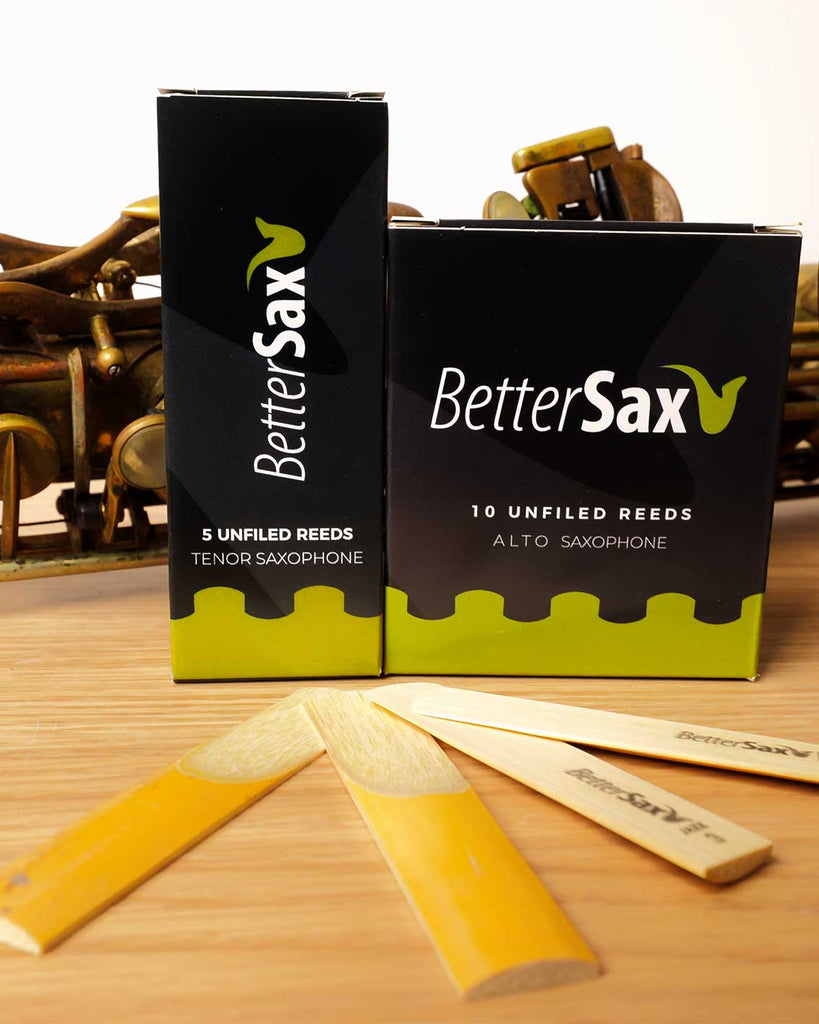 BetterSax Alto Sax Jazz Cut Reeds - Box of 10 - SAX