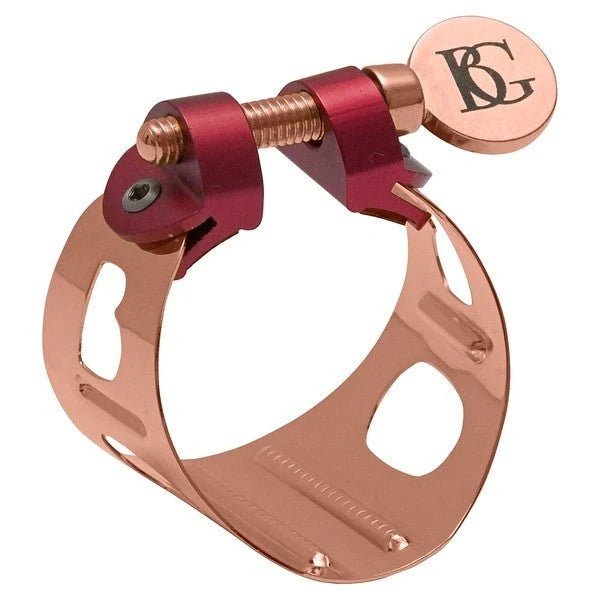 BG Duo Ligature - Rose Gold for Ebonite Soprano - No Box - Half Price - SAX