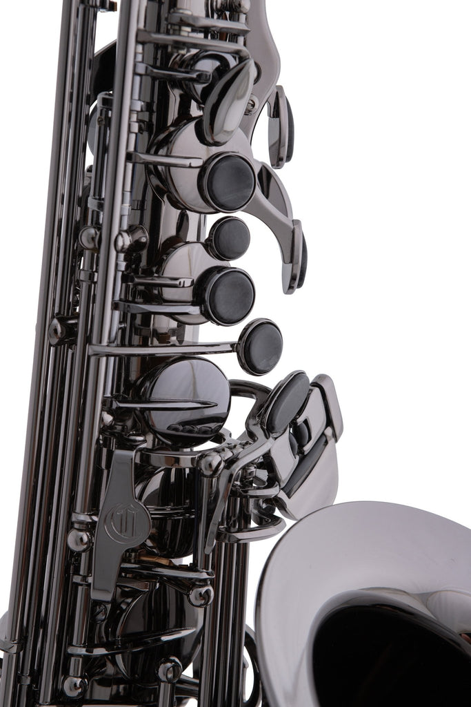 Cannonball A5 - B Polished Black Nickel - Tier 3 Engraving (Dragonfire) Alto Saxophone - SAX