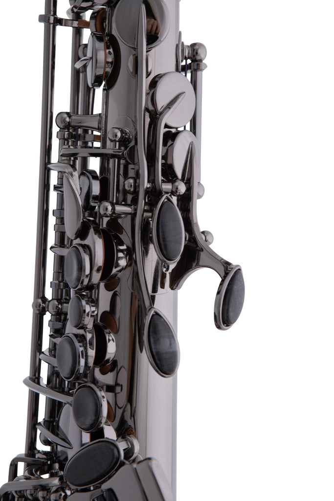 Cannonball A5 - B Polished Black Nickel - Tier 3 Engraving (Dragonfire) Alto Saxophone - SAX