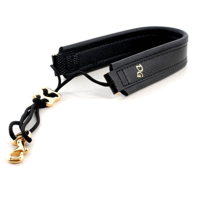 Dave Guardala Neck Strap for Alto + Tenor - Black - Gold Plated Hook - SAX