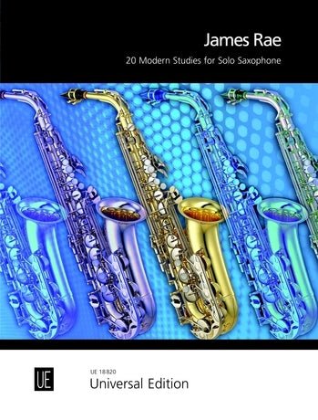 James Rae: 20 Modern Studies For Solo Saxophone – SAX