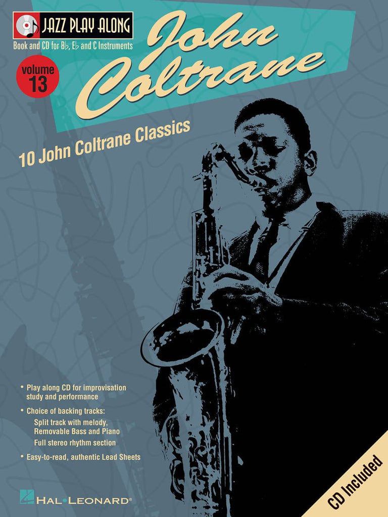 Jazz Play Along Volume 13: 10 John Coltrane Classics - SAX