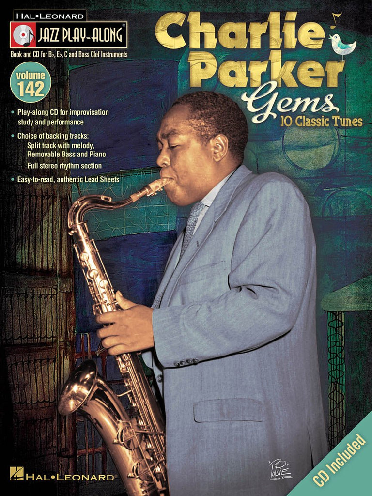 Jazz Play Along Volume 142: Charlie Parker Gems - SAX