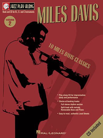 Jazz Play Along Volume 2: 10 Miles Davis Classics - SAX