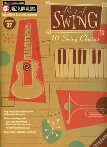 Jazz Play Along Volume 32: Best Of Swing Classics - SAX