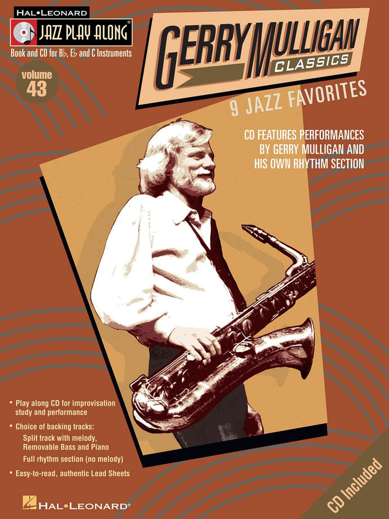 Jazz Play Along Volume 43: Gerry Mulligan - SAX