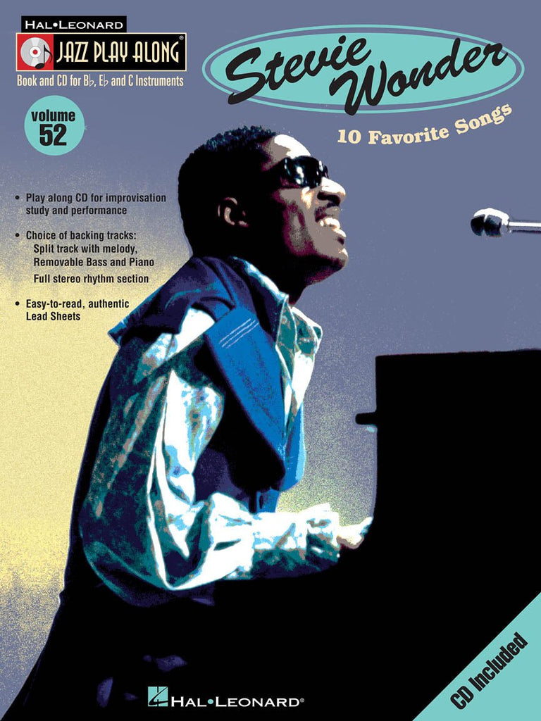 Jazz Play Along Volume 52: Stevie Wonder - SAX