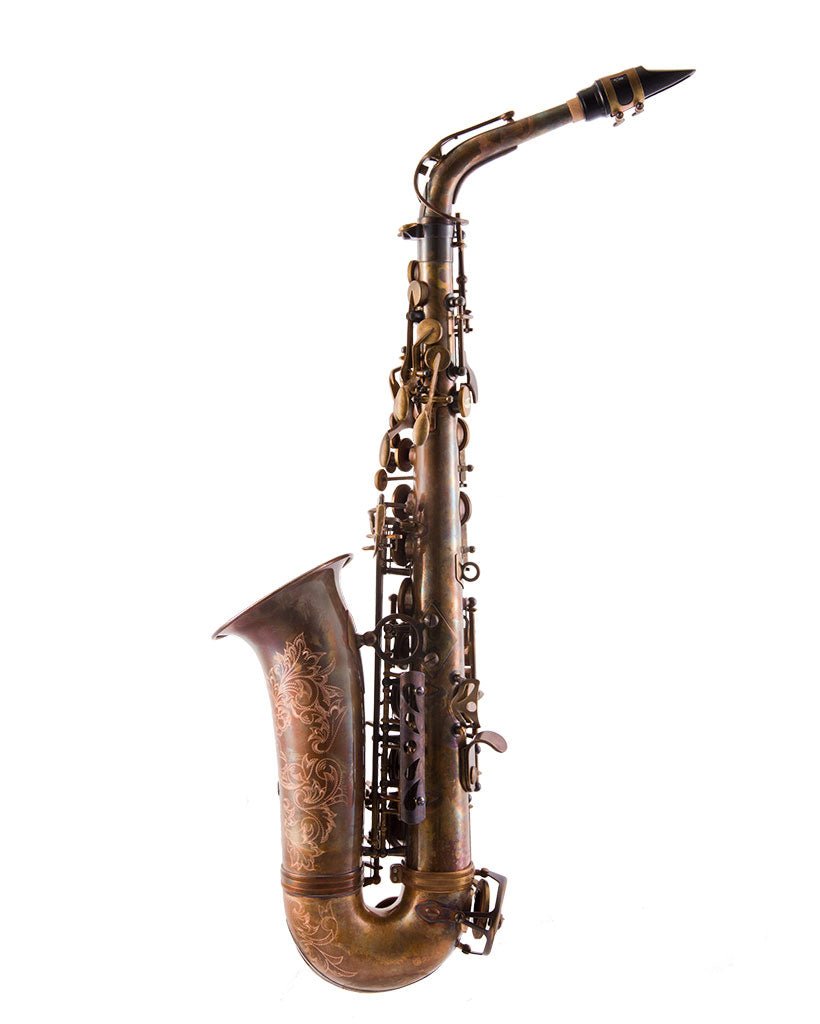 Leblanc LAS711AB Premiere Alto Saxophone - Aged Brass - SAX