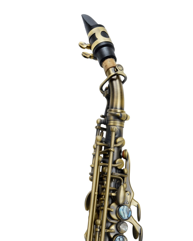 P Mauriat System 76 DK II Curved Soprano Saxophone - Vintage Finish - SAX