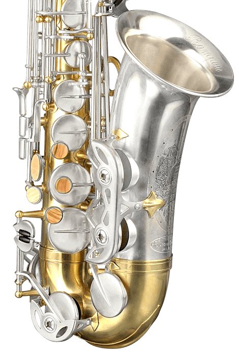 Rampone & Cazzani R1 Jazz Alto Saxophone Two Voices - Silver/Brass - SAX