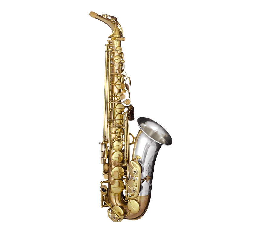 Rampone & Cazzani R1 Jazz Alto Saxophone Two Voices - Silver/Bronze - SAX