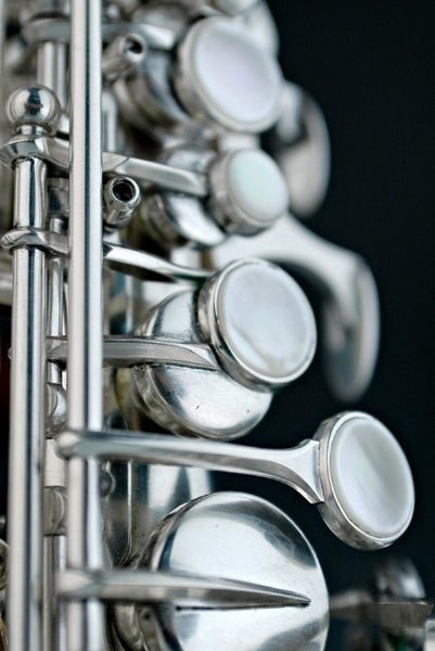 Rampone & Cazzani R1 Jazz Curved Soprano Saxophone - Solid Silver - SAX