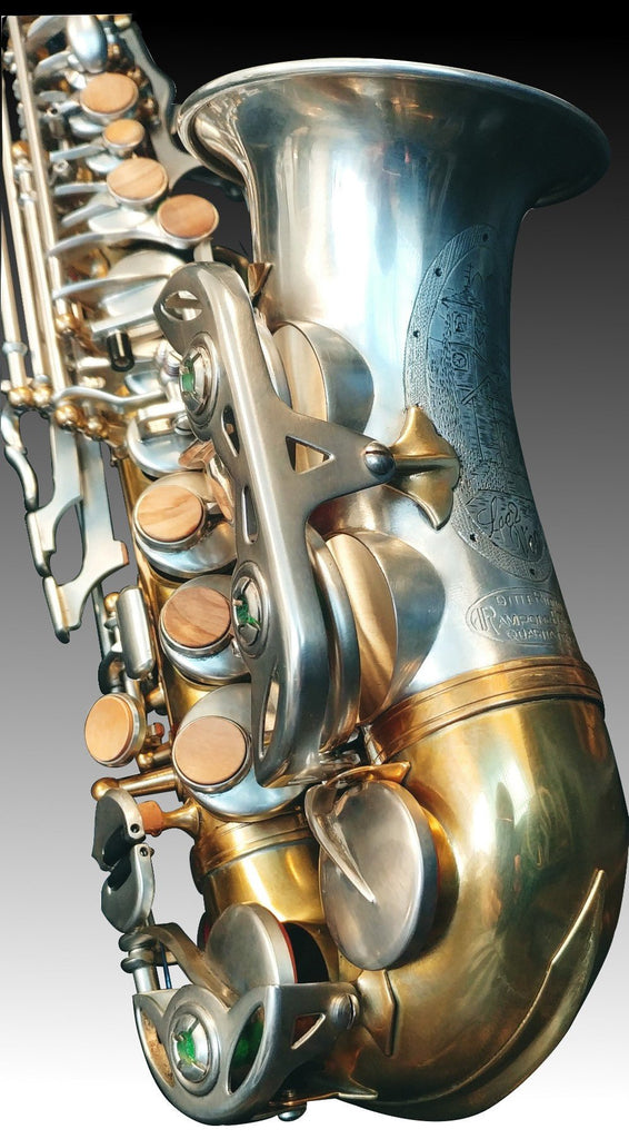 Rampone & Cazzani R1 Jazz - Curved Soprano Saxophone - Two Voices - Solid Silver / Brass - SAX