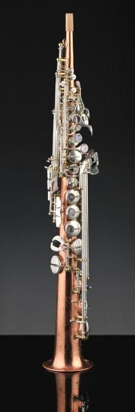Rampone & Cazzani R1 Jazz Straight Soprano Saxophone - Bronze - SAX