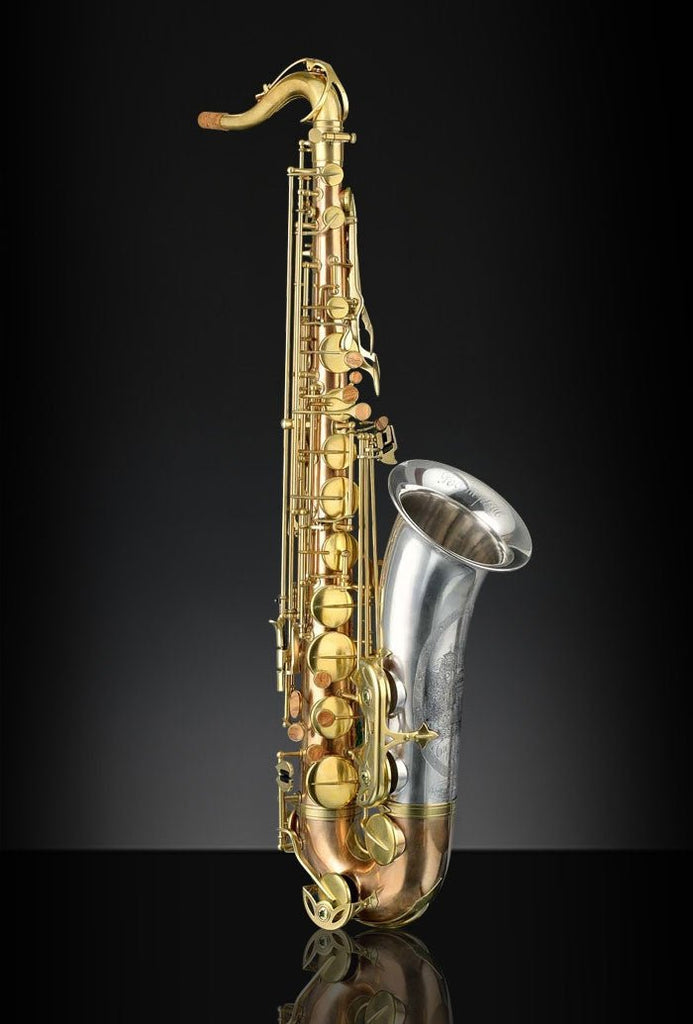 Rampone & Cazzani R1 Jazz Tenor Saxophone - Two Voices - Silver/Bronze - SAX