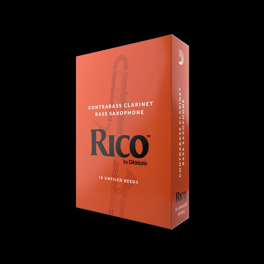 Rico by D'Addario - Bass Saxophone Reeds - Box of 10 - SAX