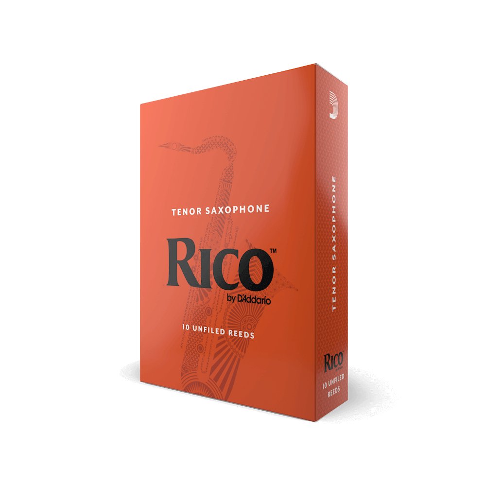 Rico Royal Tenor Saxophone Reeds - Strength 1.5 Box Of 10 - French Filed Cut