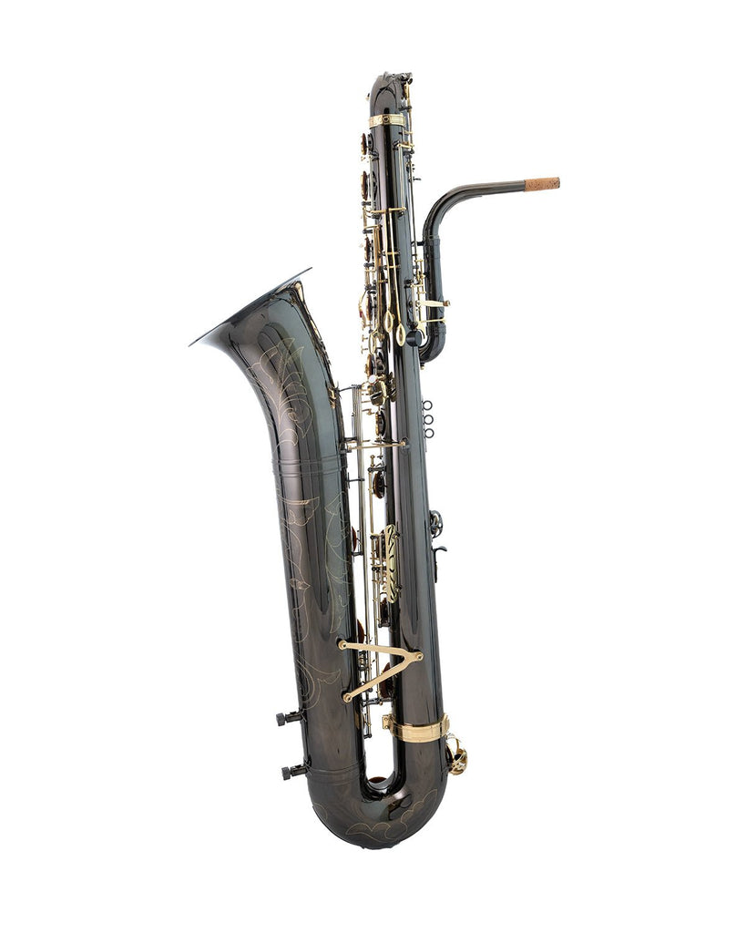 Sakkusu Bass Saxophone - Black Nickel Plated - SAX