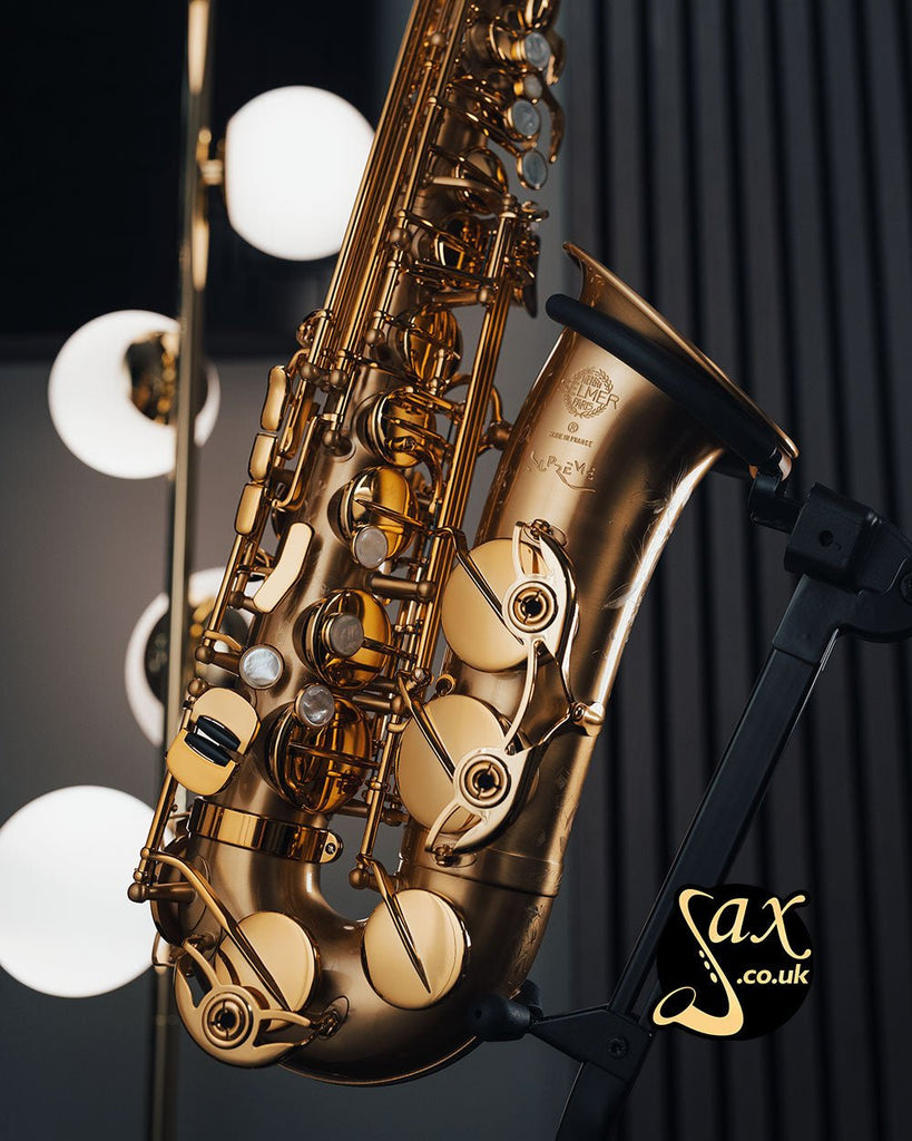 Selmer Paris Supreme Alto Saxophone - Brushed Gold - SAX