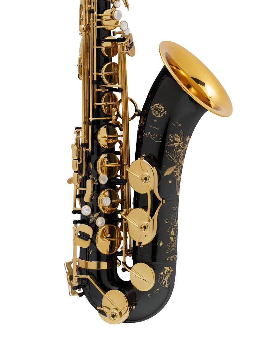 Sax Co Selmer Paris Supreme Tenor Saxophone - Black Lacquer - Sax.co.uk – SAX