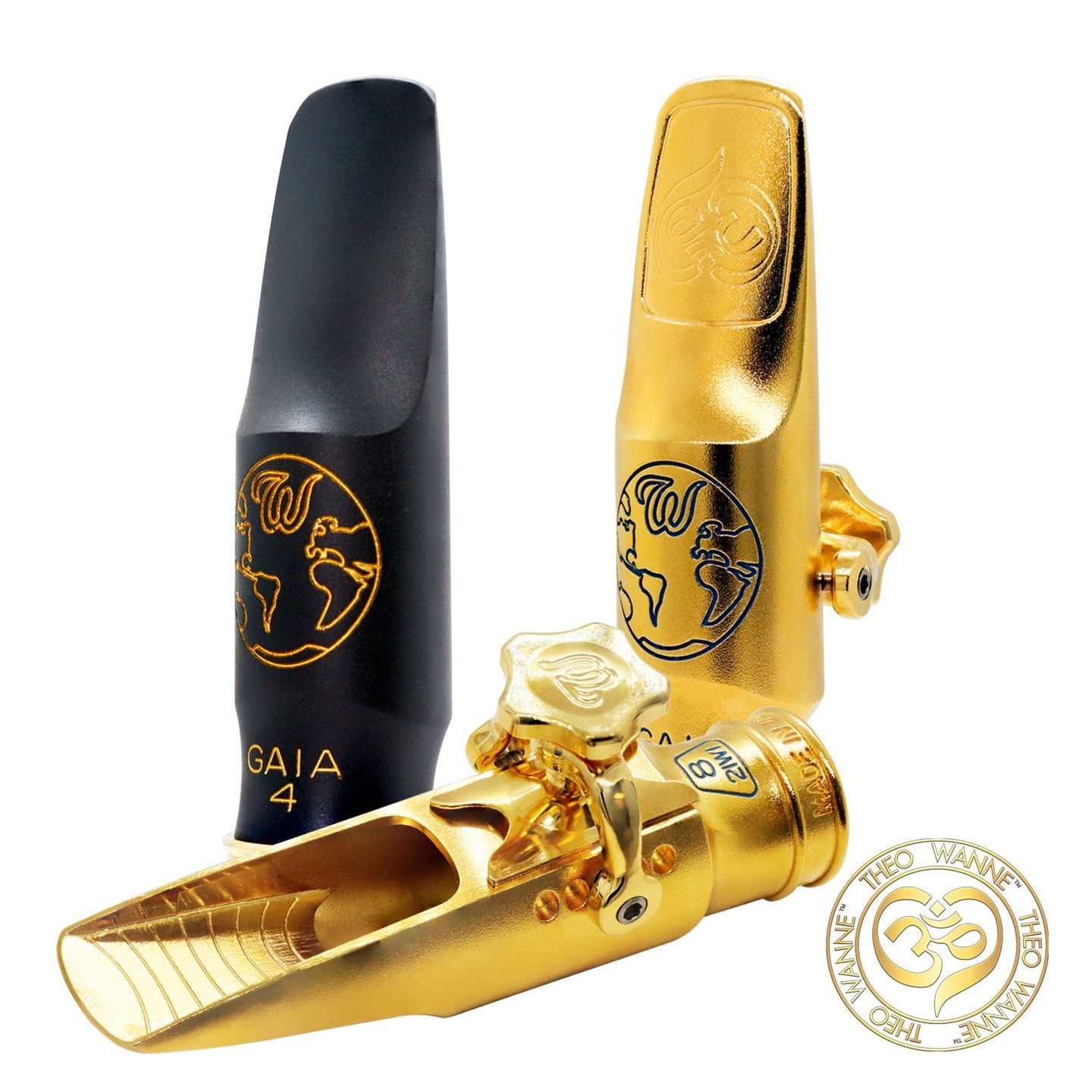 Theo Wanne GAIA 4 Hard Rubber Mouthpiece - Alto Saxophone – SAX