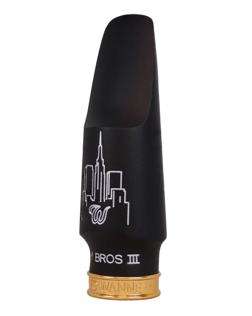 Theo Wanne New York Bros 3 Alto Ebonite Mouthpiece - SAX