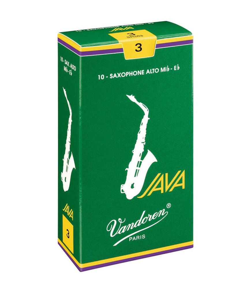 Vandoren Java - Alto Saxophone Reeds - Box of 10 - SAX