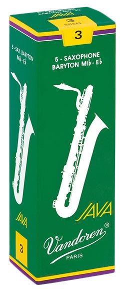 Vandoren Java - Baritone Saxophone Reeds - Box of 5 - SAX