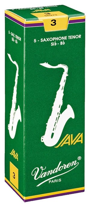 Vandoren Java - Tenor Saxophone Reeds - Box of 5 - SAX