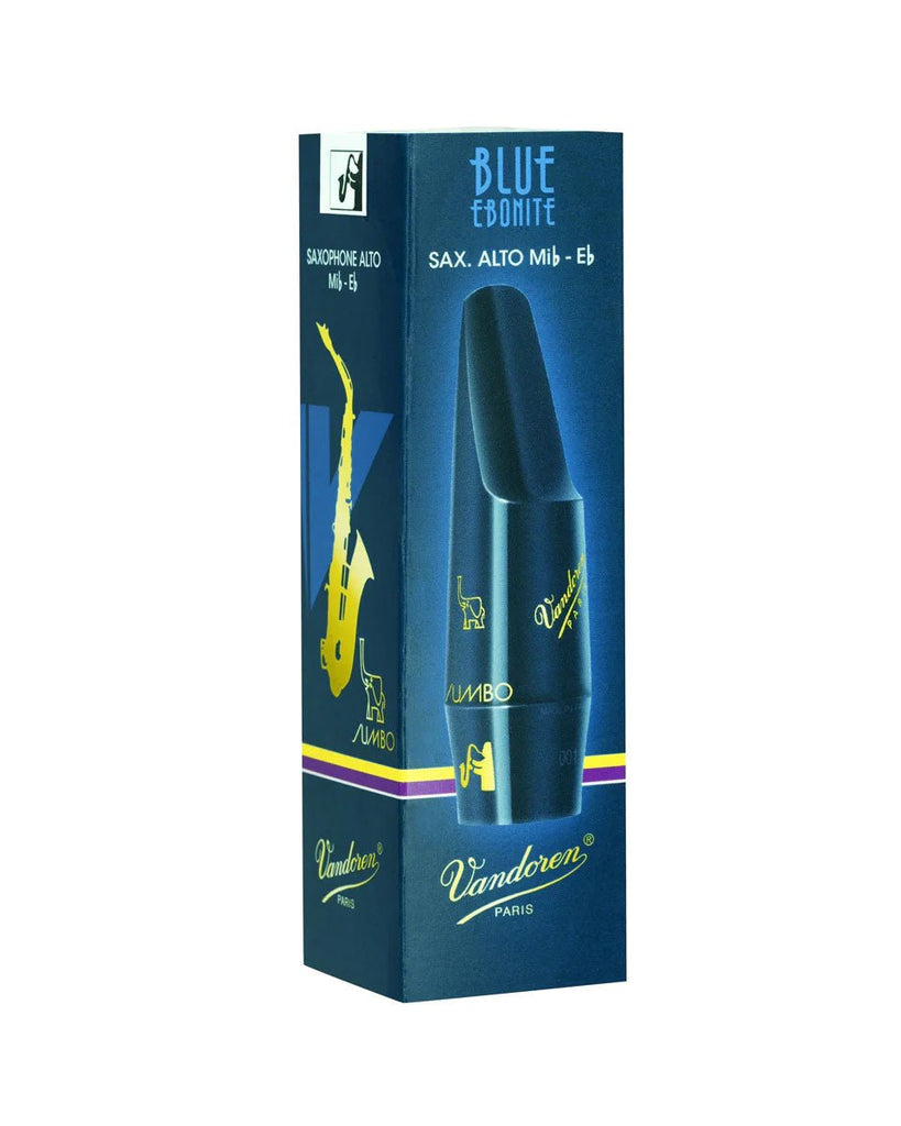 Vandoren Jumbo Java Ebonite - Alto Saxophone Mouthpiece - A28 Blue Edition - SAX