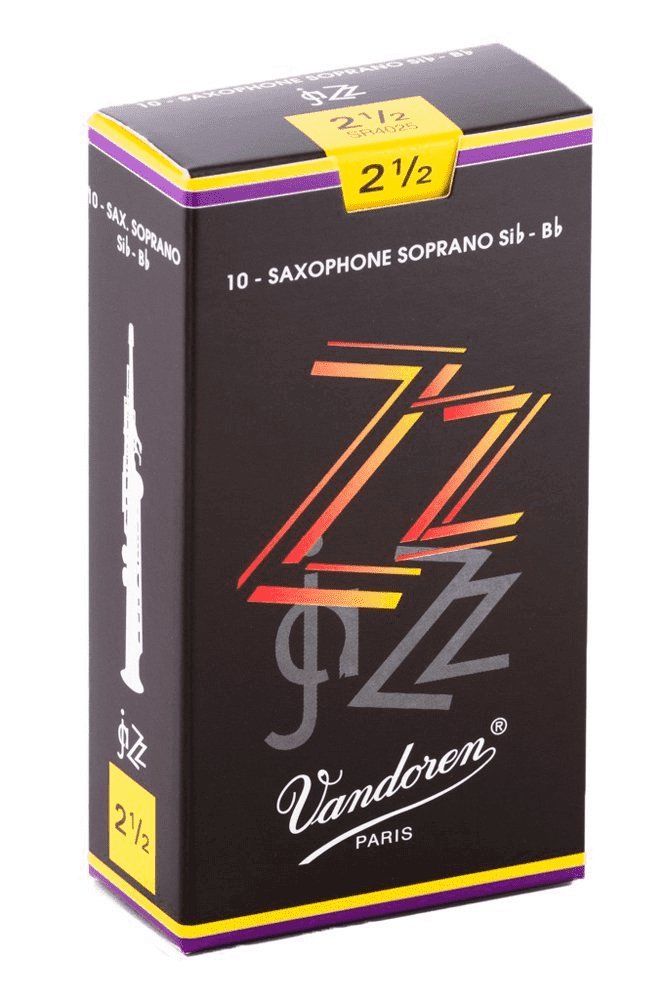 Vandoren ZZ - Soprano Reeds - Box of 10 - Half Price - SAX